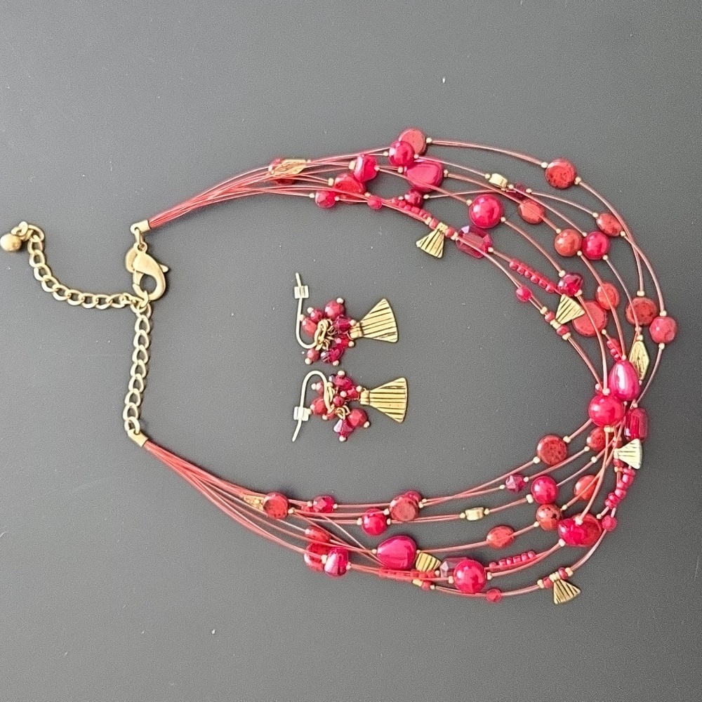Chico's Necklace & Earrings
